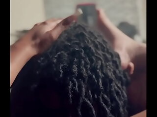 Fucked my Dark-hued step sista while she was sleeping&period; She thought I was her boyfriend